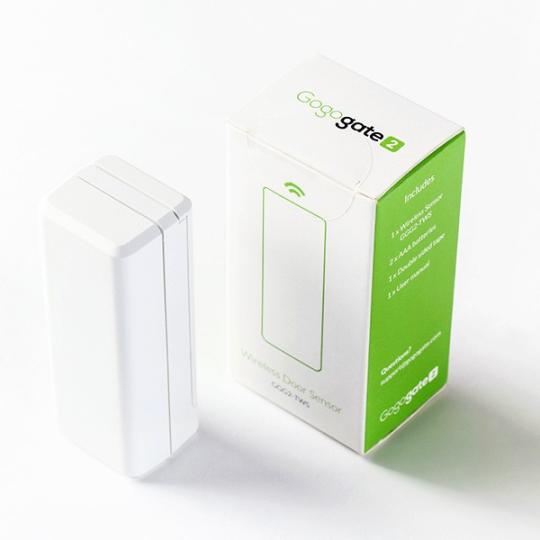 Wireless sensor for sectional and tilt garage doors.