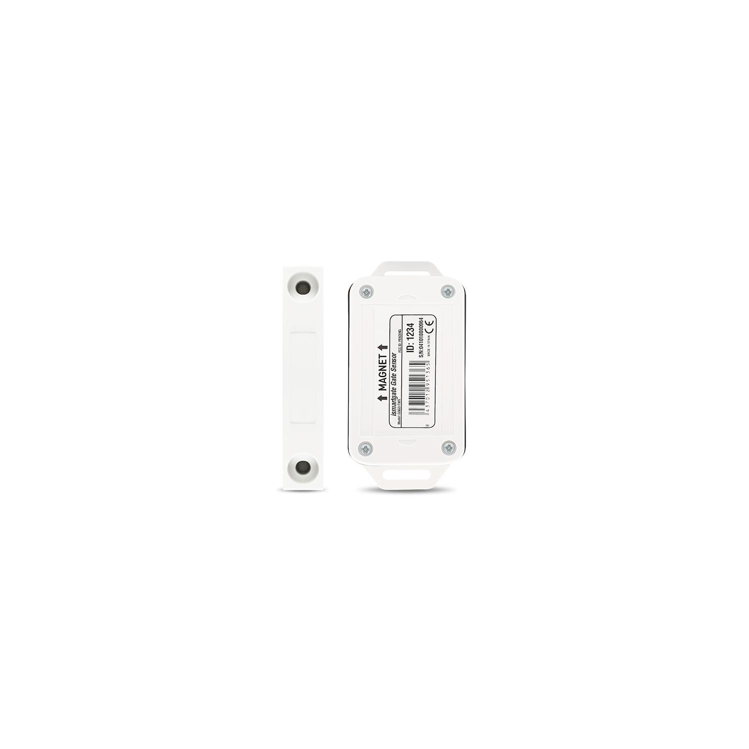 Wireless sensor for roller doors, swing, sliding and folding gates.